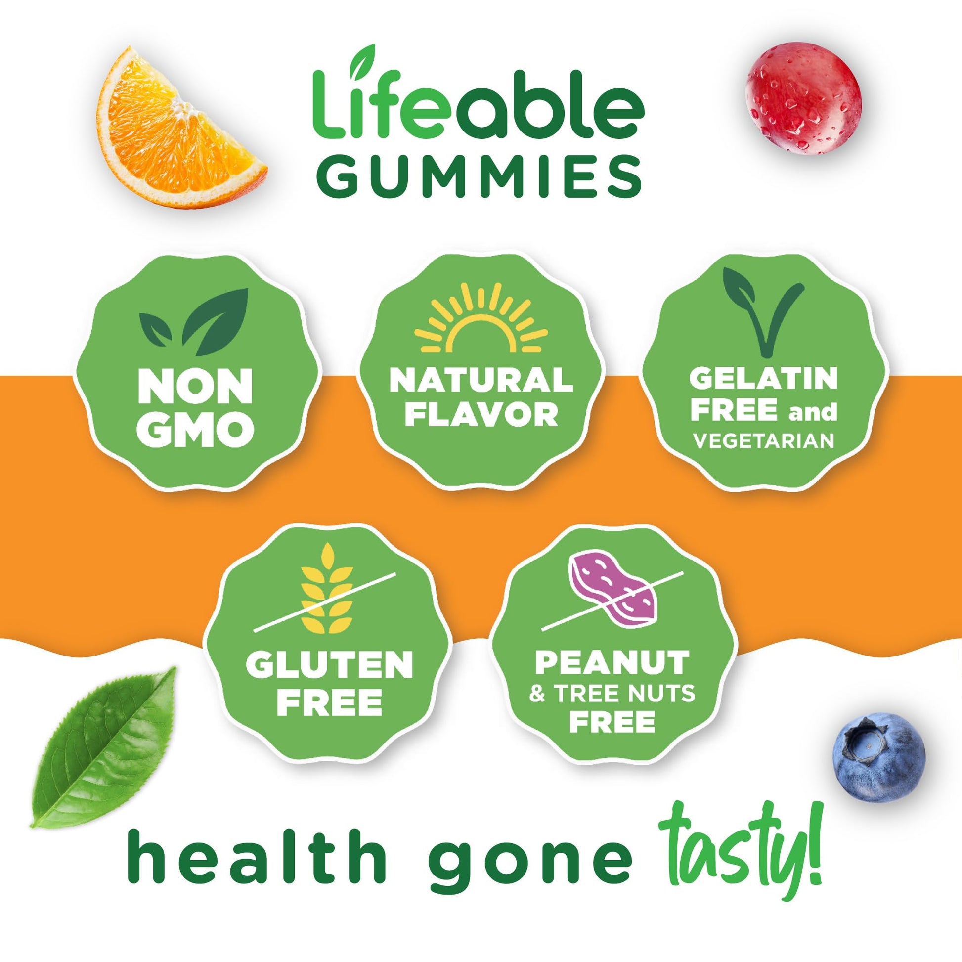 Lifeable Probiotics Gummies | 2 Billion CFU | Great Tasting Probiotic Gummies for Women | Probiotic Gummy for Gut Health and Immune Support - Maple Wellness Supplements
