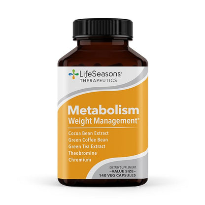 LifeSeasons - Metabolism - Weight Control Support and Energy Booster Supplement - Maple Wellness Supplements