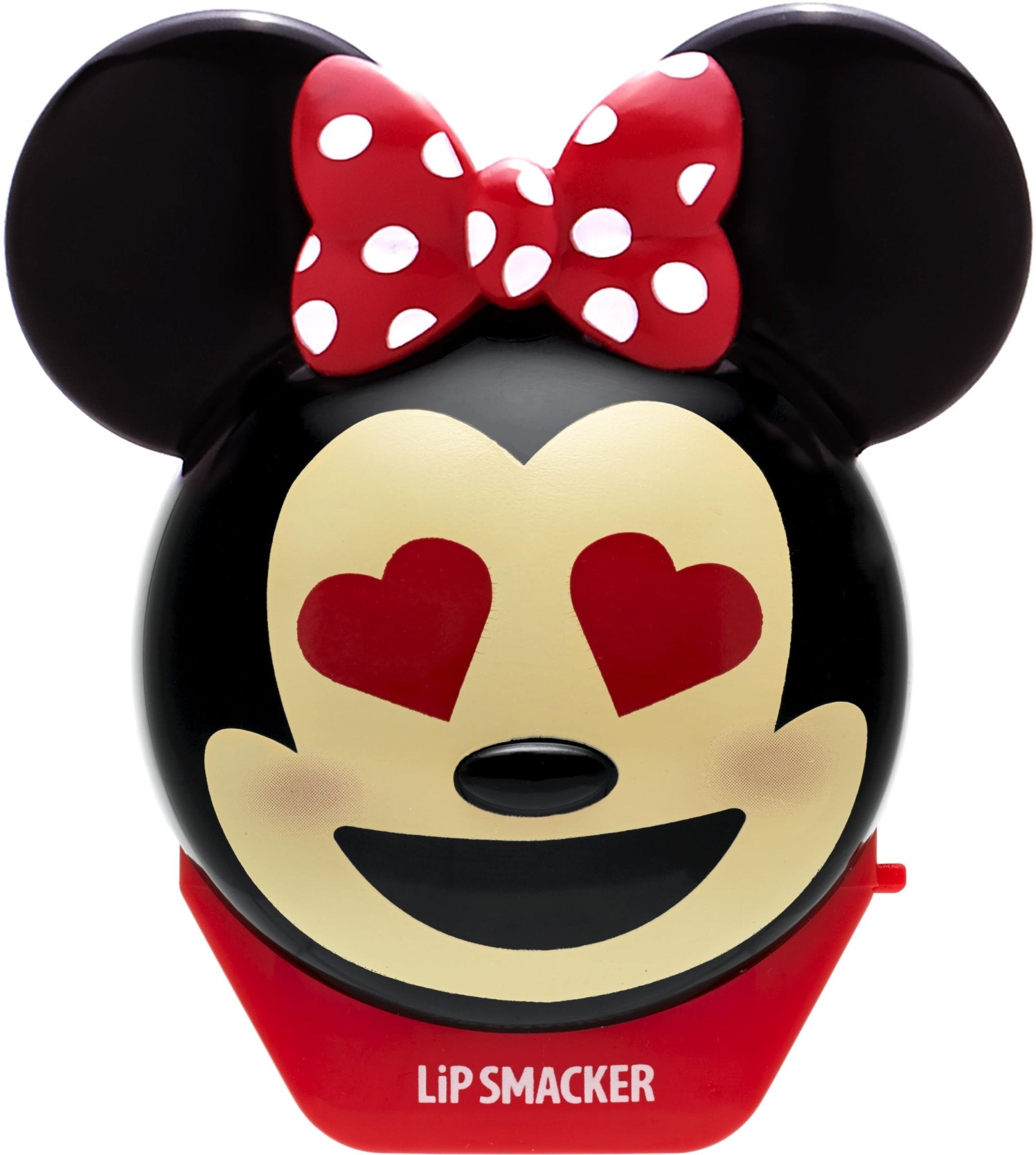 Lip Smacker Disney Minnie Mouse Emoji Lip Balm, Strawberry Lemonade Flavored, Clear, For Kids - Maple Wellness Supplements