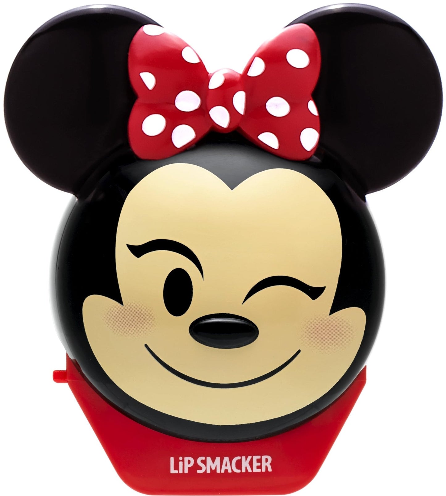 Lip Smacker Disney Minnie Mouse Emoji Lip Balm, Strawberry Lemonade Flavored, Clear, For Kids - Maple Wellness Supplements
