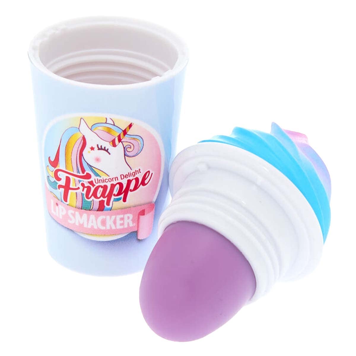 Lip Smacker Frappe Cup Lip Balm, Moisturizing, Soothing Fun Tasty Flavors - Unicorn - Maple Wellness Supplements