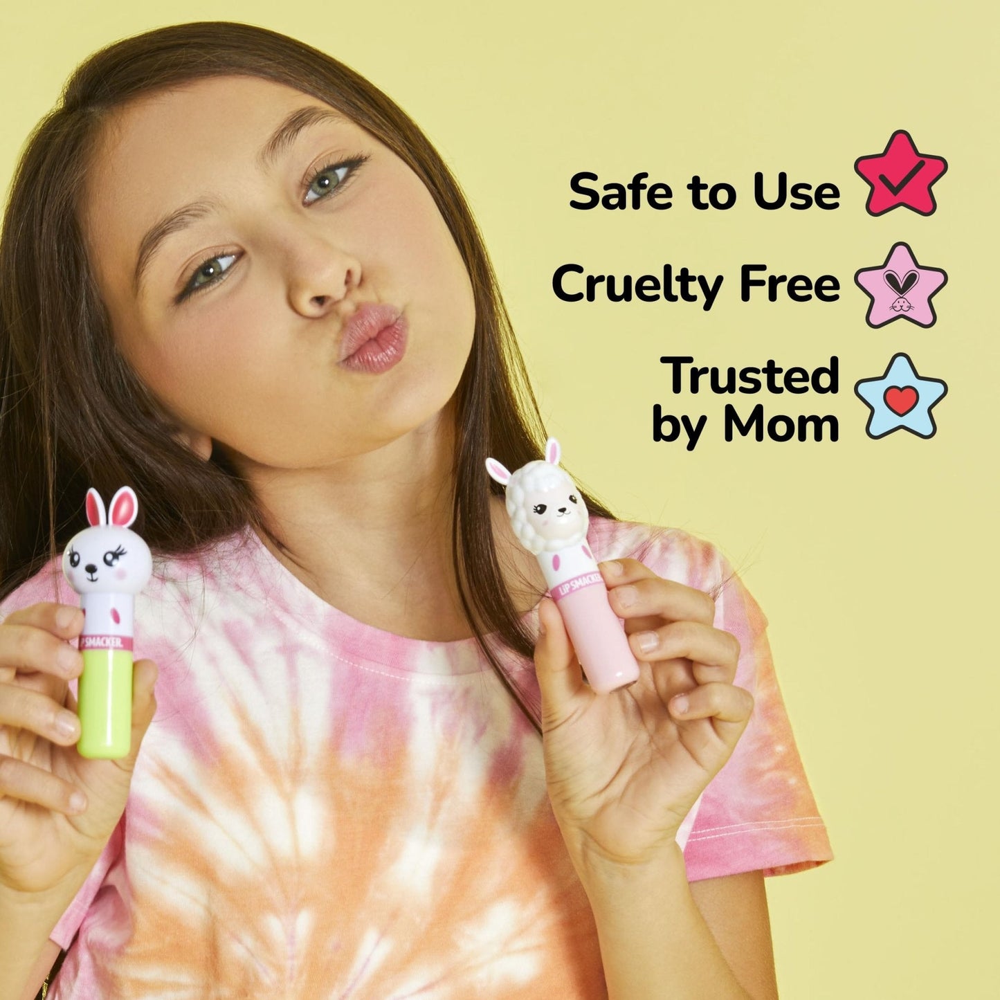 Lip Smacker Lippy Pals Unicorn, Flavored Moisturizing & Smoothing Soft Shine Lip Balm, Hydrating & Protecting Fun Tasty Flavors, Cruelty-Free & Vegan - Unicorn Magic - Maple Wellness Supplements