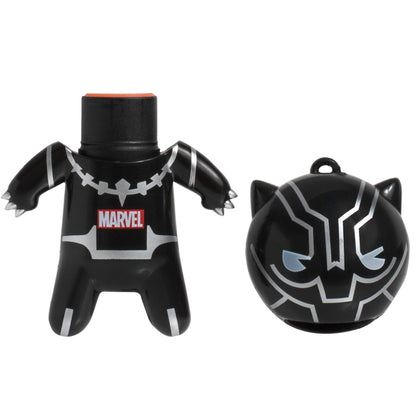 Lip Smacker Marvel Lip Balm Keychain, Clear & Glossy, Fun & Giftable, Cruelty Free - Black Panther - Maple Wellness Supplements