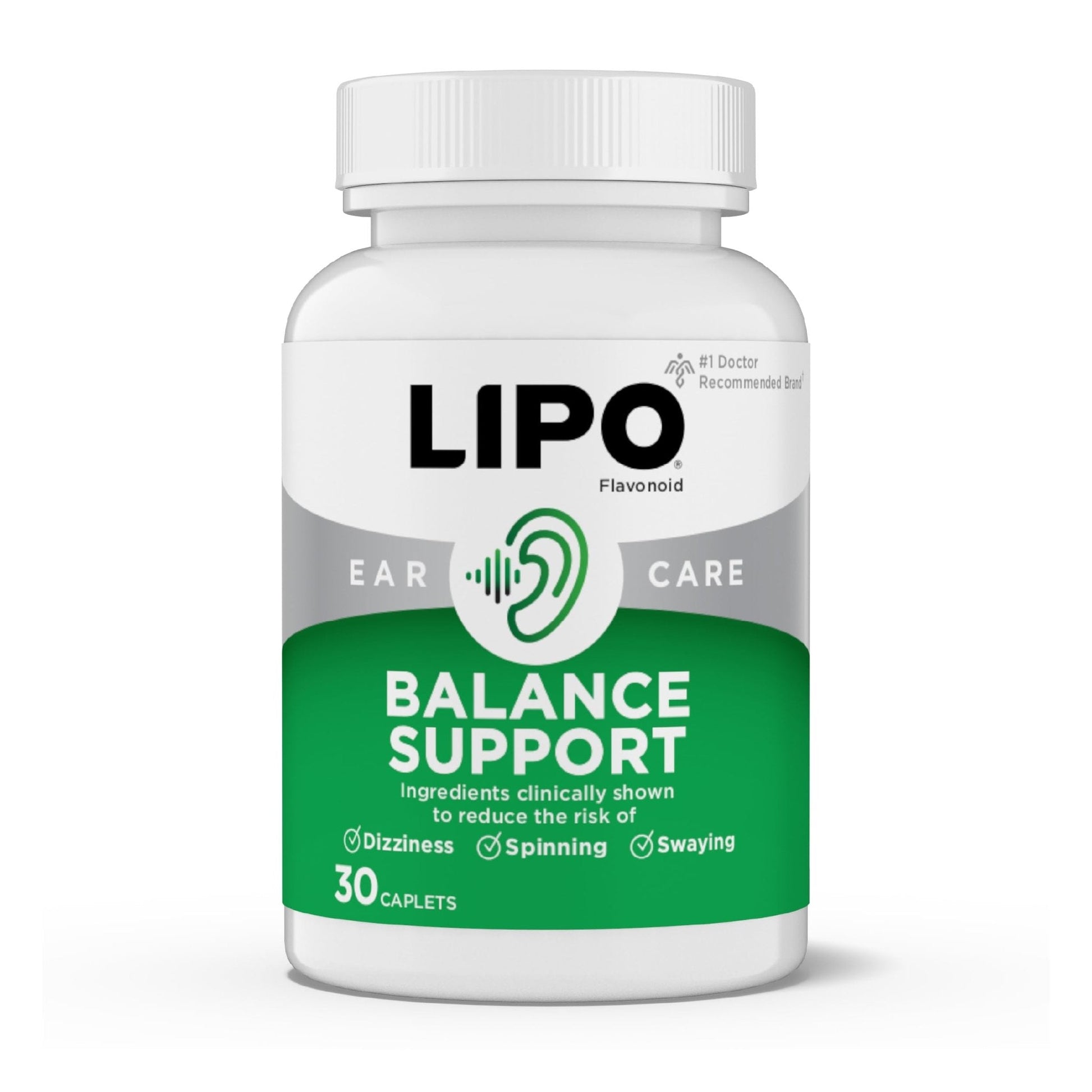 Lipo-Flavonoid for Vertigo & Dizziness Relief, Clinically Tested Formula with Ginkgo Biloba, Vitamin D, & Vitamin B Complex - Maple Wellness Supplements