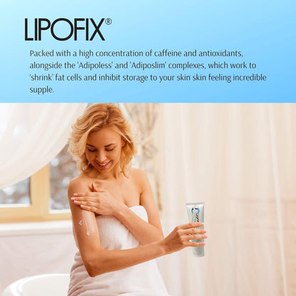 LIPOFIX Anti Cellulite Cream Luxurious Formula Body Contour Cream Effectively Tone - Maple Wellness Supplements