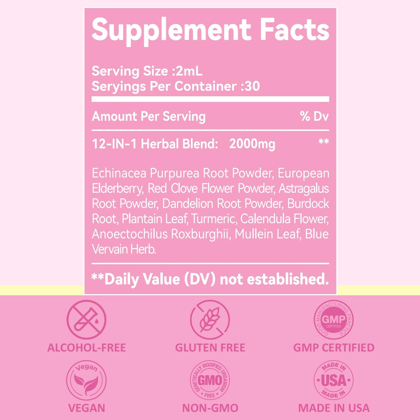 Liposomal Lymphatic Drainage Drops, Lymphatic Support with Echinacea, Dandelion, Turmeric, Burdock, Elderberry, and Calendula, Lymph System Support & Immune Health - Maple Wellness Supplements