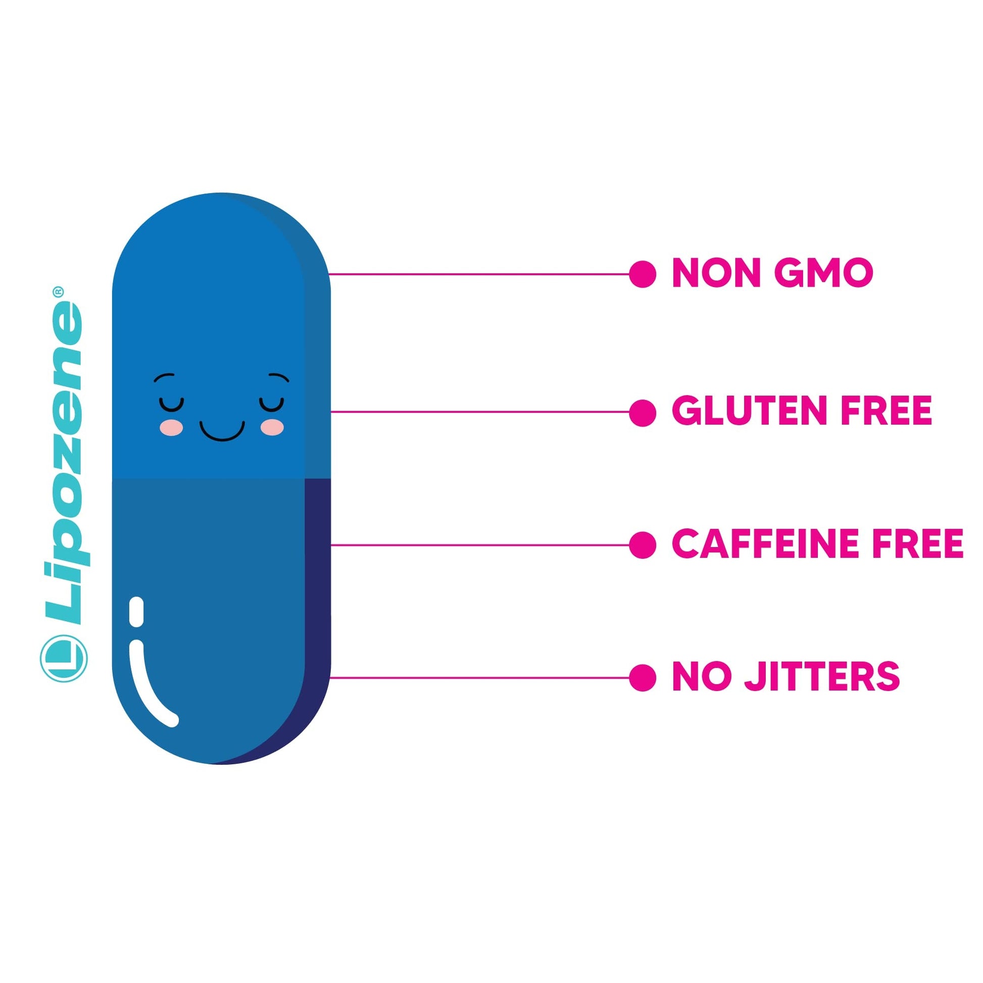 Lipozene MEGA Bottle - 120 Capsules, Making it Our Largest Size Available - Appetite Suppressant - Maple Wellness Supplements