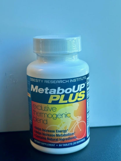 Lipozene MetaboUP Plus - 2 60 Ct Bottles - Thermogenic Weight Loss - Energy Booster Pills - Maple Wellness Supplements