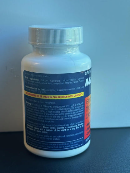Lipozene MetaboUP Plus - 2 60 Ct Bottles - Thermogenic Weight Loss - Energy Booster Pills - Maple Wellness Supplements