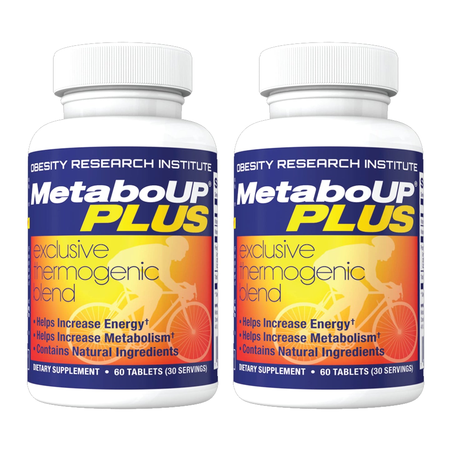Lipozene MetaboUP Plus - 2 60 Ct Bottles - Thermogenic Weight Loss - Energy Booster Pills - Maple Wellness Supplements