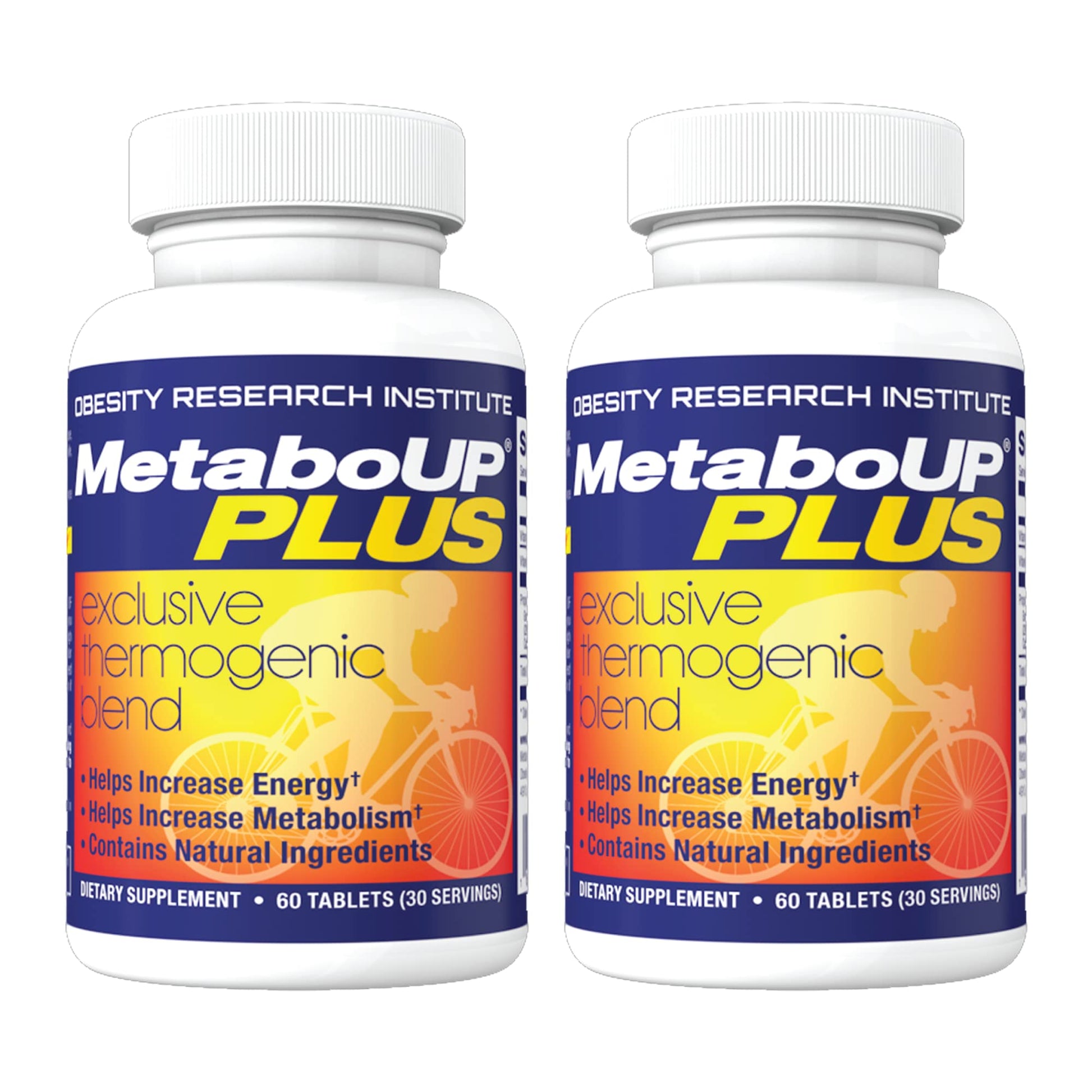 Lipozene MetaboUP Plus - 2 60 Ct Bottles - Thermogenic Weight Loss - Energy Booster Pills - Maple Wellness Supplements