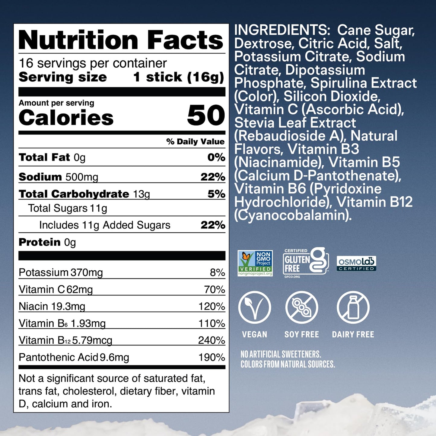 Liquid I.V.® Hydration Multiplier - Arctic Raspberry | Electrolyte Powder Drink Mix | 1 Pack (16 Servings) - Maple Wellness Supplements