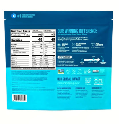 Liquid I.V. Hydration Multiplier Electrolyte Drink Mix, Variety, 0.56 Oz, 30 Ct - Maple Wellness Supplements