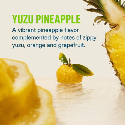 Liquid I.V.® Hydration Multiplier +Energy - Yuzu Pineapple | Electrolyte Powder Drink Mix | 1 Pack (14 Servings) - Maple Wellness Supplements