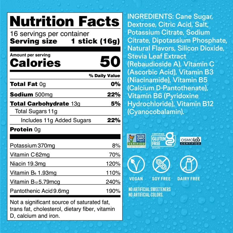 Liquid I.V.® Hydration Multiplier – Orange Vanilla Dream | Electrolyte Powder Drink Mix | 3 Pack (48 Servings) - Maple Wellness Supplements