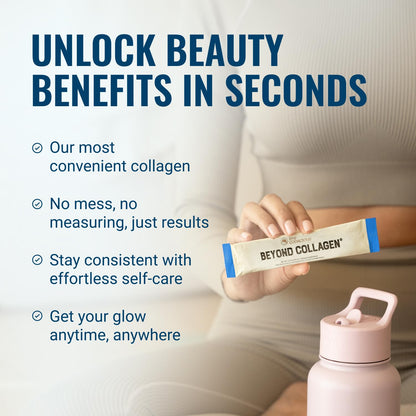 Live Conscious Beyond Collagen Multi Collagen Powder for Women w/Types I, II, III, V & X - Keto Friendly, Hydrolyzed Collagen Peptides Powder Blend w/Biotin & Vitamin C 41 Servings - Maple Wellness Supplements
