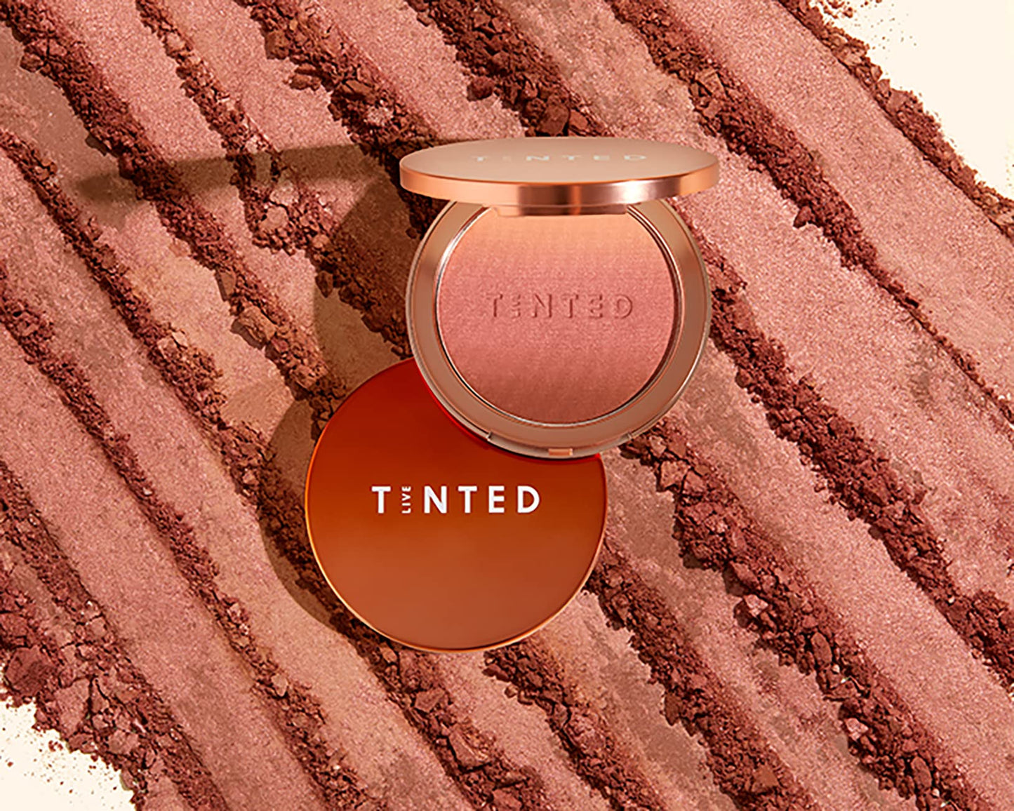 Live Tinted Huebeam Jumbo Gradient Blushing Bronzer - Lightweight, Highly-Pigmented, Buildable & Blendable - Sunkissed, Glowy, Even Toned Skin Face Blush and Bronzer - 15g / 0.5 oz - Maple Wellness Supplements