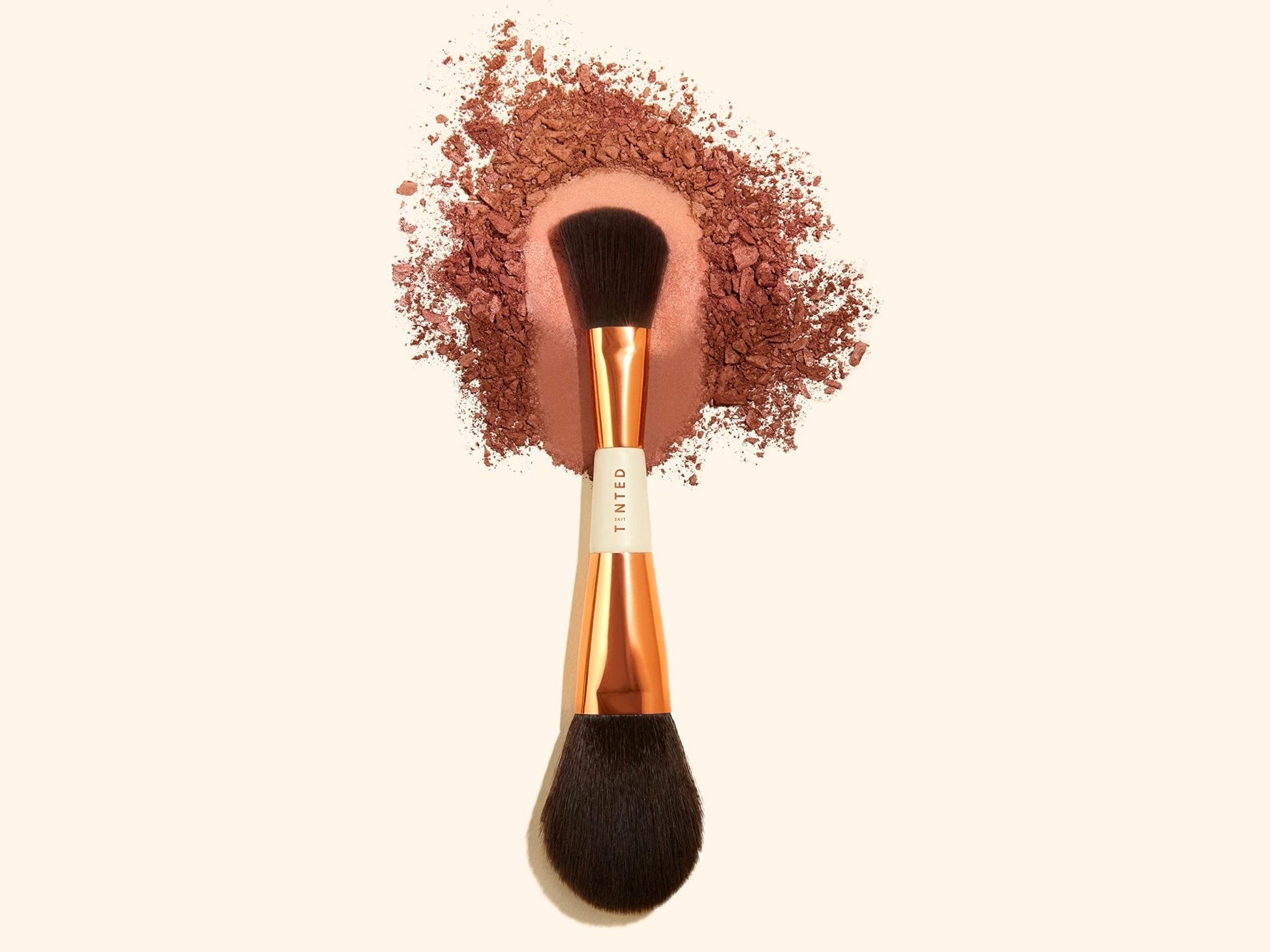 Live Tinted Huebeam Jumbo Gradient Blushing Bronzer - Lightweight, Highly-Pigmented, Buildable & Blendable - Sunkissed, Glowy, Even Toned Skin Face Blush and Bronzer - 15g / 0.5 oz - Maple Wellness Supplements