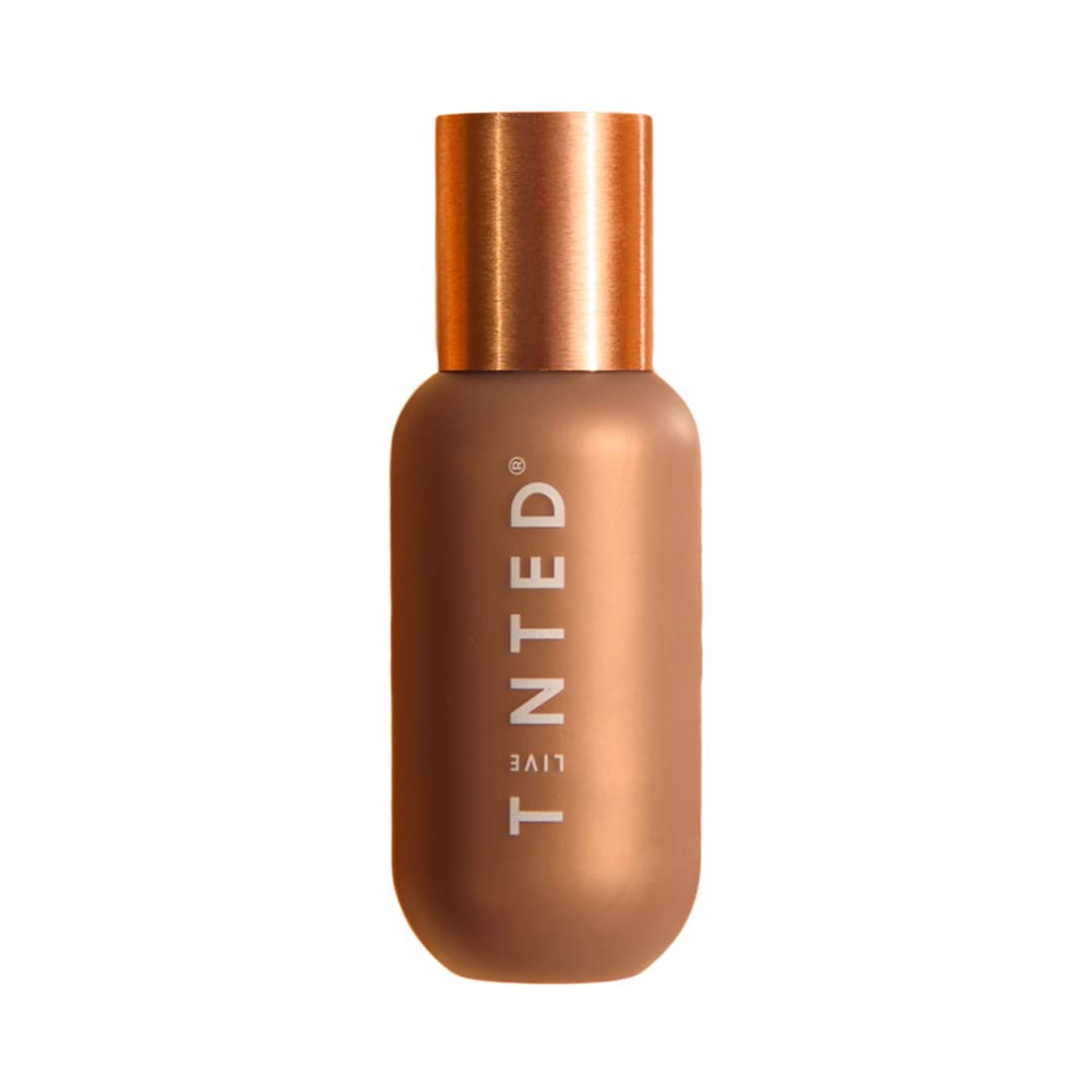 Live Tinted Hueglow Liquid Highlighter Drops - Lightweight Serum-Infused Highlighter, Non-Greasy Formula for Natural Radiance and Advanced Hydration, Dusk, 1.7fl oz / 50mL - Maple Wellness Supplements