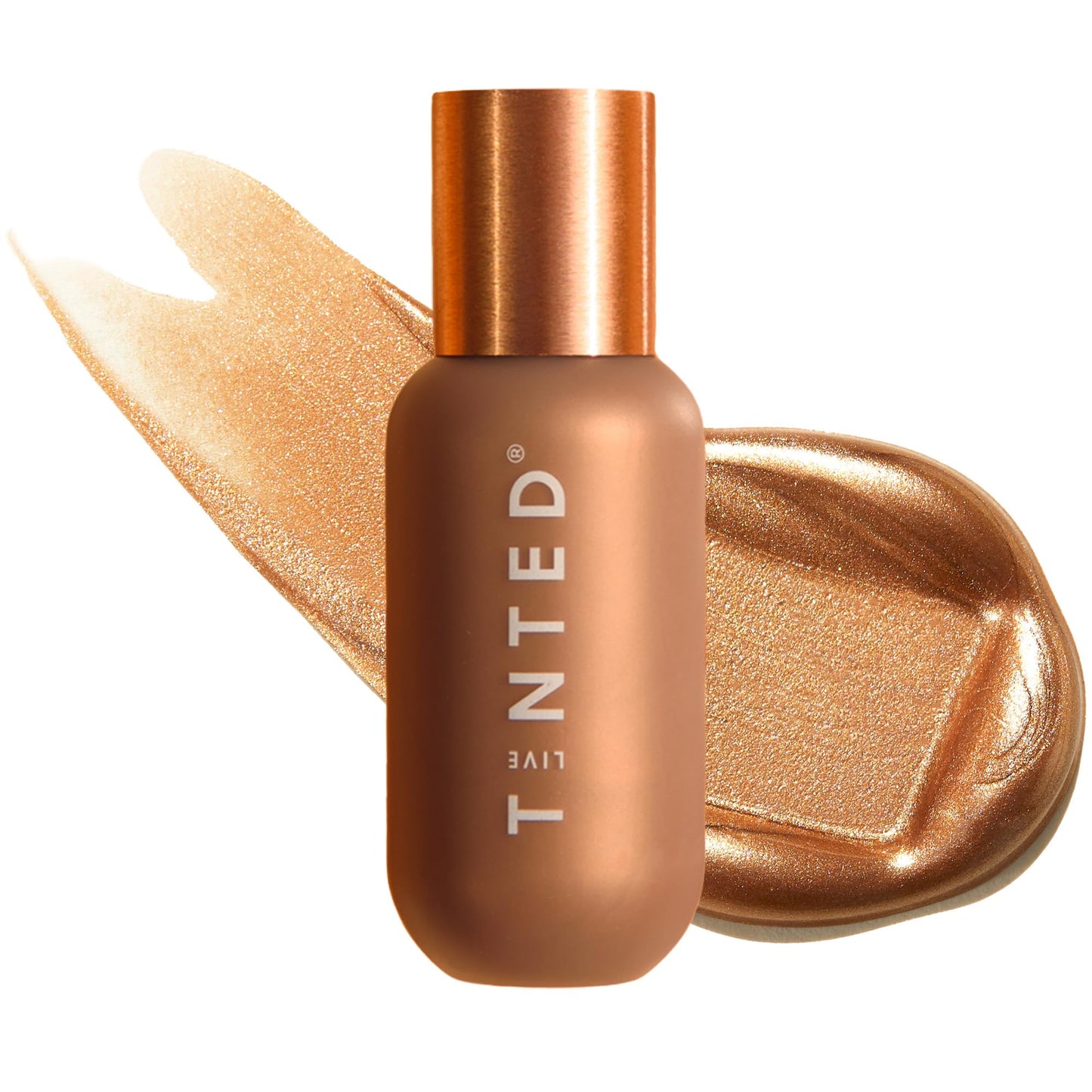 Live Tinted Hueglow Liquid Highlighter Drops - Lightweight Serum-Infused Highlighter, Non-Greasy Formula for Natural Radiance and Advanced Hydration, Dusk, 1.7fl oz / 50mL - Maple Wellness Supplements
