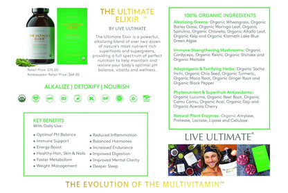 Live Ultimate The Ultimate Elixir 30 Day Supply Pouch - Maple Wellness Supplements