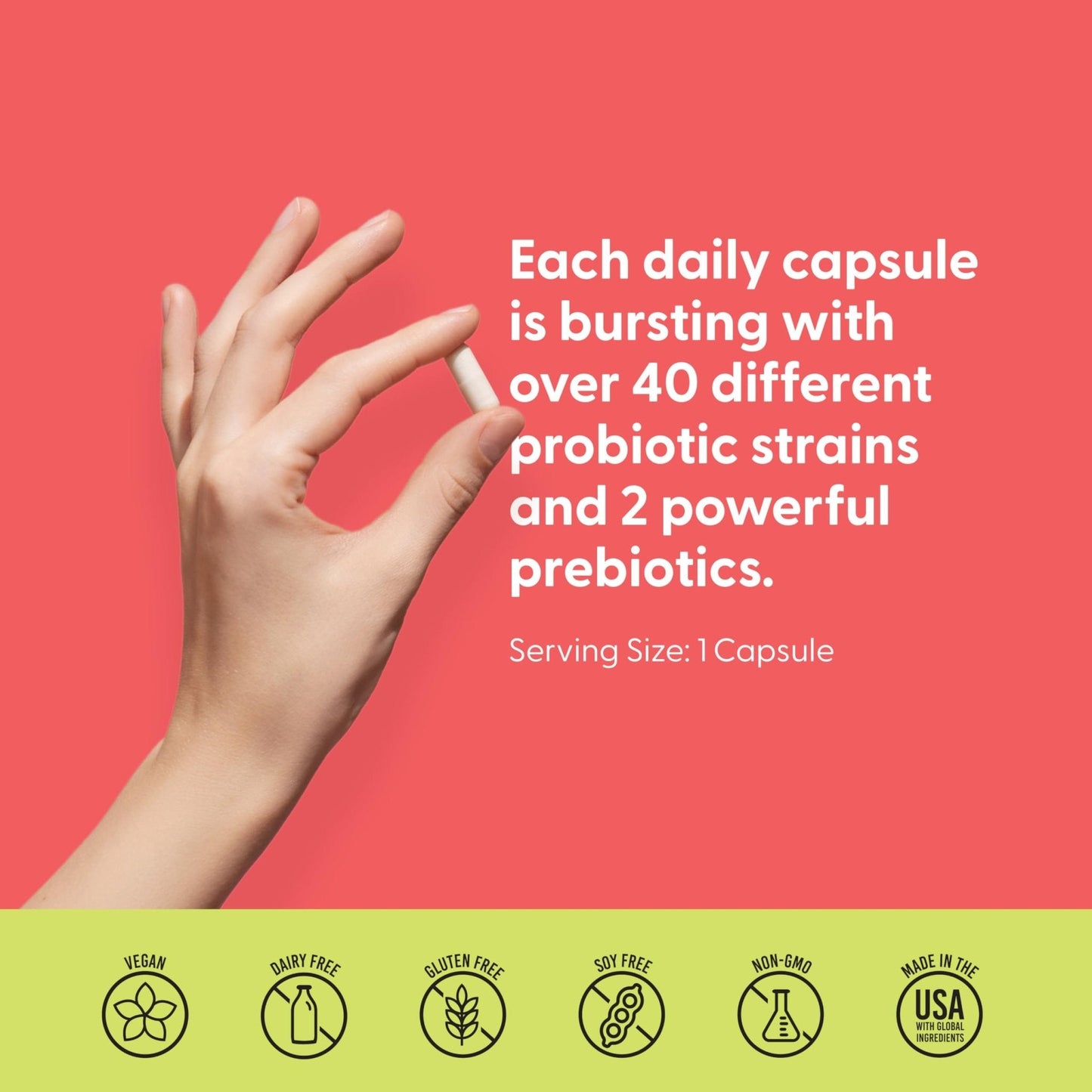 LIVELY VITAMIN CO. Great Guts Probiotic - 25 Billion CFU Probiotic - Balance Gut Microbiome, GI Tract, Inflammation, Indigestion, Reflux, Upset Stomach, & Diarrhea - 90 Caps - Maple Wellness Supplements