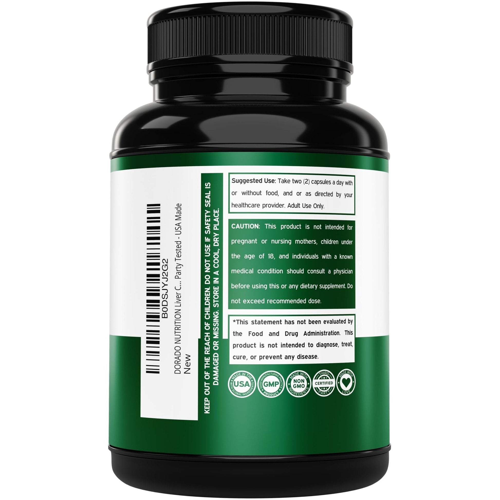 Liver Cleanse Detox & Repair (27 in 1 Formula - Milk Thistle, Dandelion Root, Turmeric, Artichoke Extract & More) - Detox Cleanse Supplement, - Maple Wellness Supplements