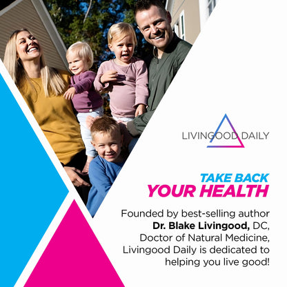 Livingood Daily Collagen + Joint Support, Grass Fed Multi Collagen Peptides I III V X with Hyaluronic Acid, Joint Support Supplement for Women & Men, Hair Skin Nails, Keto & Gluten Free, 120 Capsules - Maple Wellness Supplements