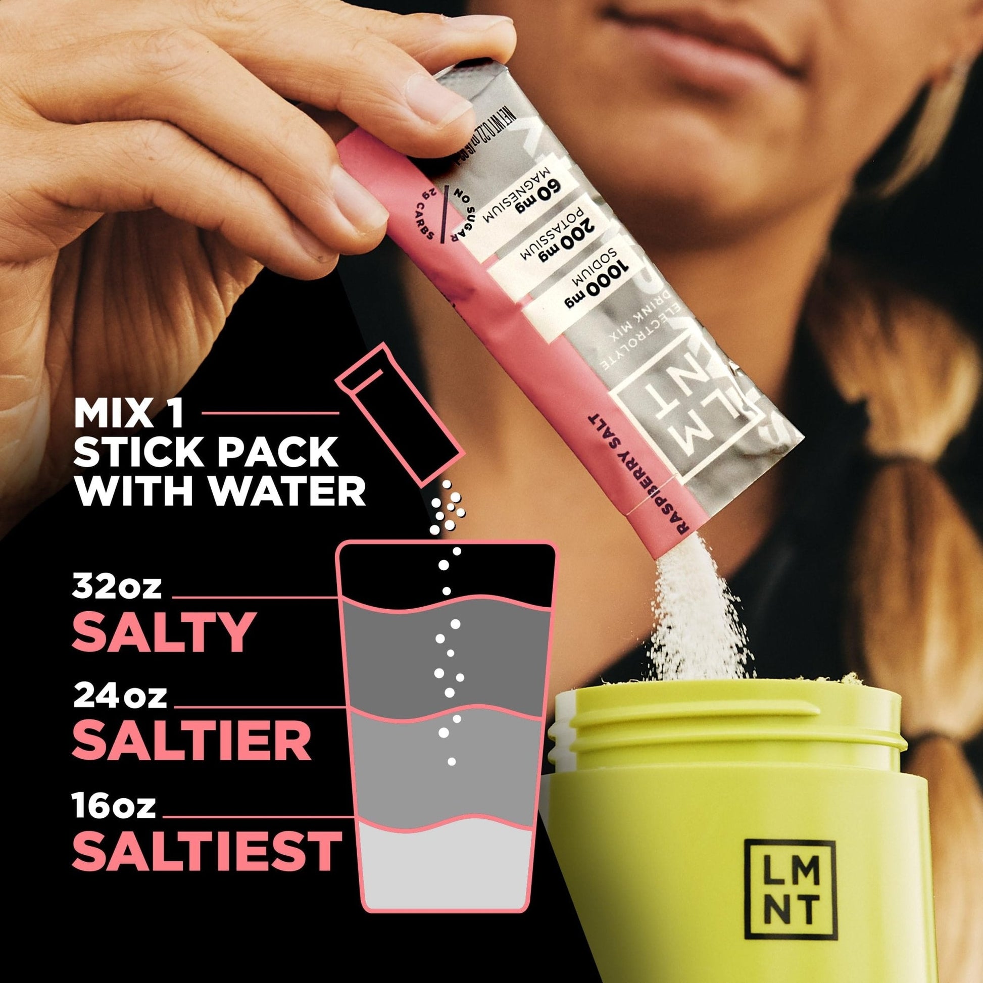 LMNT Zero Sugar Electrolytes - Raspberry Salt | Drink Mix | 30-Count - Maple Wellness Supplements