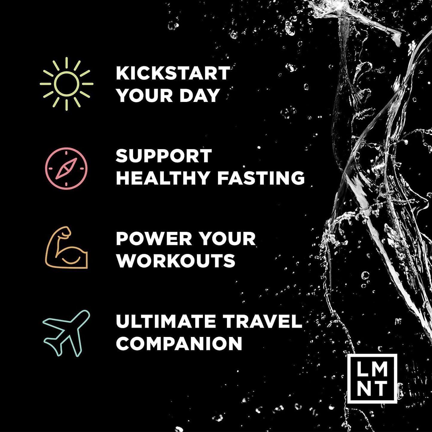 LMNT Zero Sugar Electrolytes - Sample Pack | Drink Mix | 8-Count - Maple Wellness Supplements