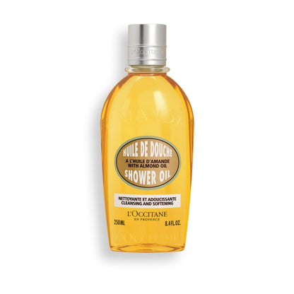 L'OCCITANE Cleansing & Softening Almond Shower Oil. 8.40 fl oz - Maple Wellness Supplements