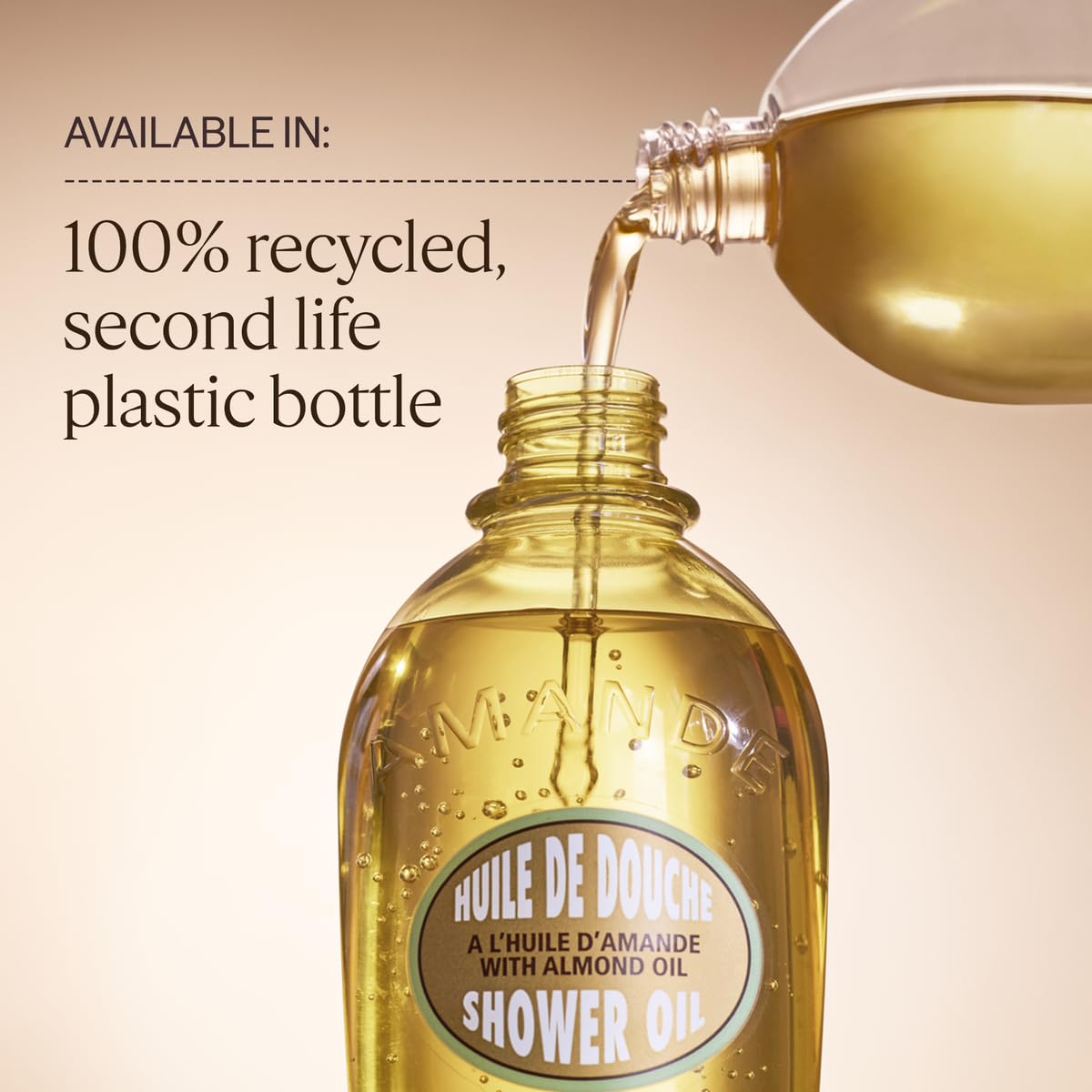 L'OCCITANE Cleansing & Softening Almond Shower Oil. 8.40 fl oz - Maple Wellness Supplements