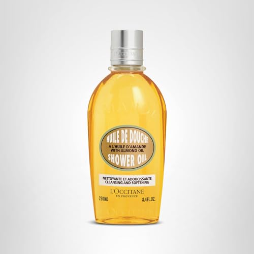 L'OCCITANE Cleansing & Softening Almond Shower Oil. 8.40 fl oz - Maple Wellness Supplements
