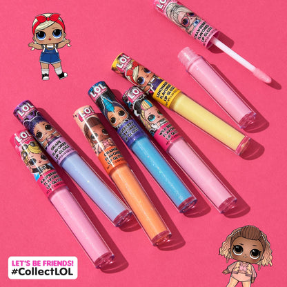 L.O.L Surprise 7-Pack Lip Gloss for Girls, Lol Lip Gloss - Maple Wellness Supplements