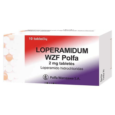 Loperamidum WZF Polfa 2mg tablets N10 - Maple Wellness Supplements