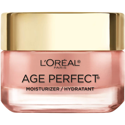 L'Oreal Paris Age Perfect Rosy Tone Anti-Sagging Face Moisturizer, Renew & Revive Healthy Tone, 1.7 oz (Packaging May Vary) - Maple Wellness Supplements