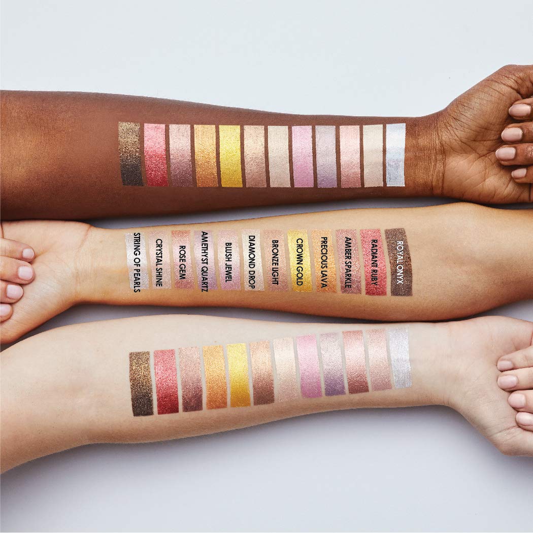 L'Oreal Paris Brilliant Eyes Shimmer Liquid Eye Shadow, Longwearing Lasting Shimmer, Crease Resistant, Flake-Proof, Precision Applicator, Quick Dry, Non-Greasy, Amethyst Quartz, 0.1 oz. - Maple Wellness Supplements