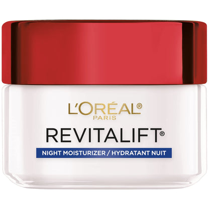 L'Oreal Paris Revitalift Anti-Wrinkle and Firming Face Night Cream, Pro Retinol 1.7 oz - Maple Wellness Supplements