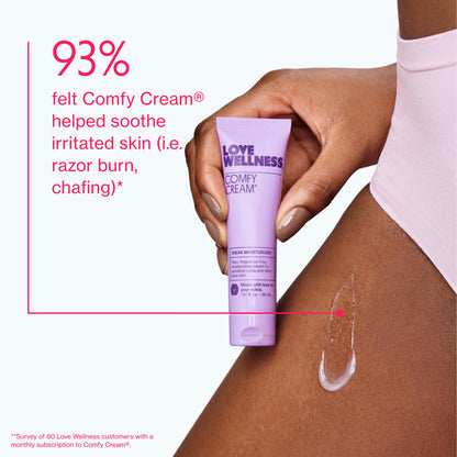Love Wellness Comfy Cream Vulva & Vaginal Moisturizer - 1.01 oz - Maple Wellness Supplements