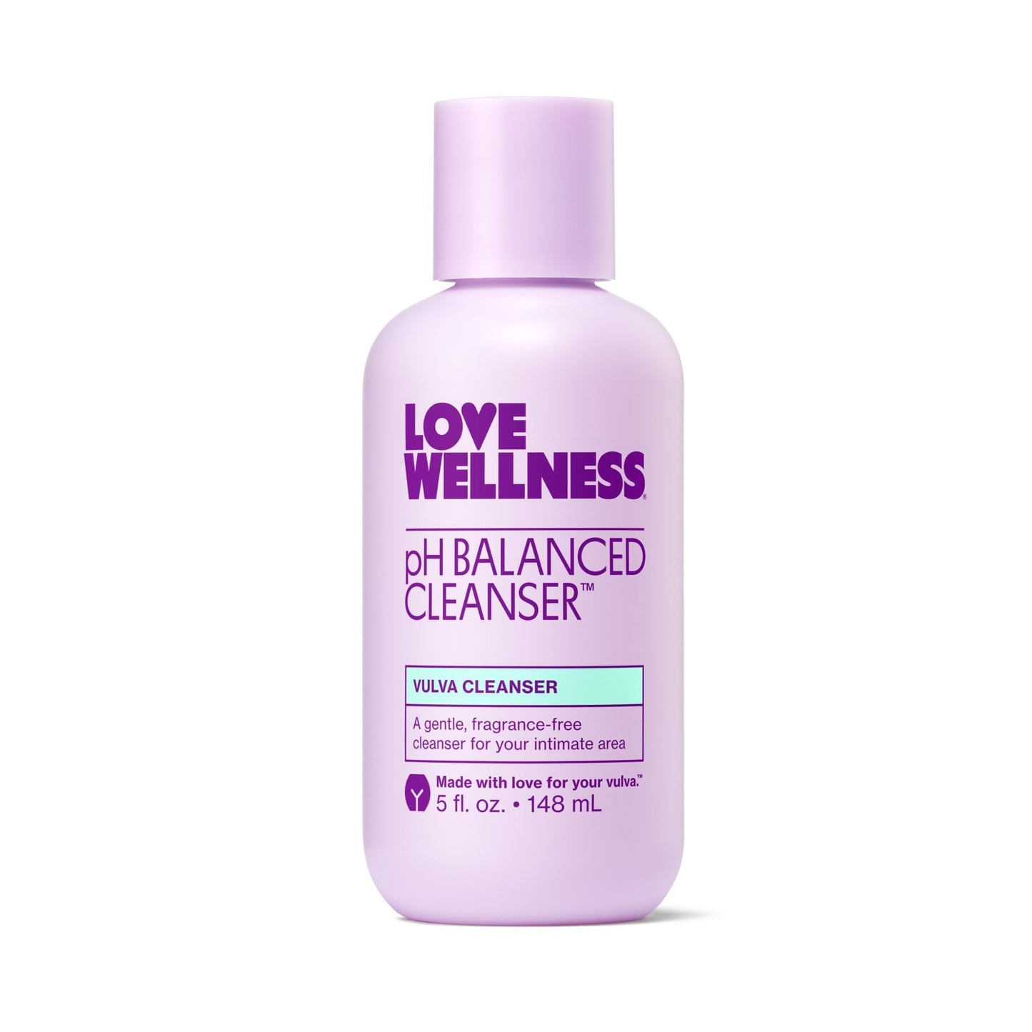 Love Wellness pH Balancing Cleanser | Feminine Vaginal Wash | Fragrance-Free | Vaginal Cleanser for Balanced pH, Intimate Health & Hygiene | Non-Irritating with Aloe Vera for Sensitive Skin | 5 Fl Oz - Maple Wellness Supplements