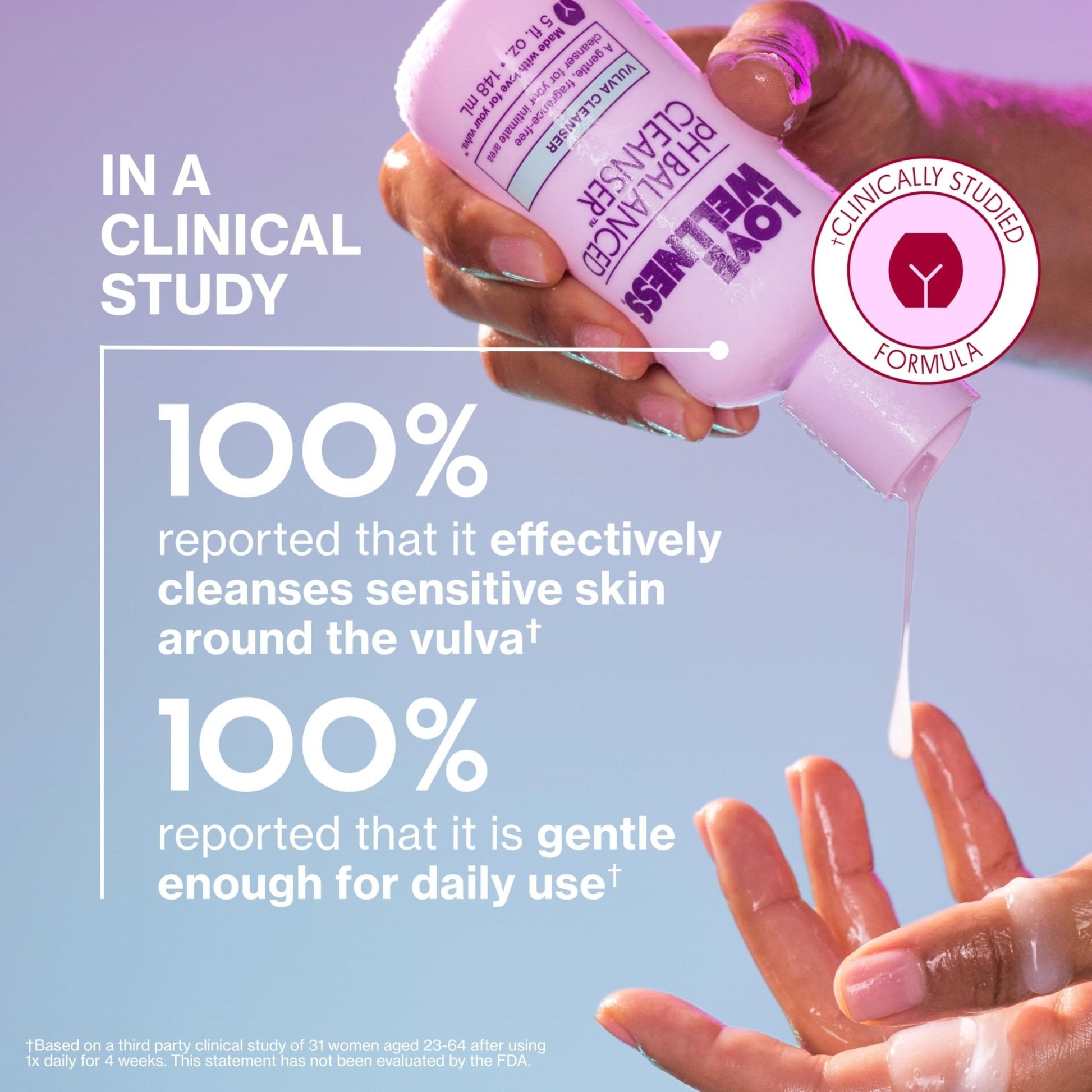 Love Wellness pH Balancing Cleanser | Feminine Vaginal Wash | Fragrance-Free | Vaginal Cleanser for Balanced pH, Intimate Health & Hygiene | Non-Irritating with Aloe Vera for Sensitive Skin | 5 Fl Oz - Maple Wellness Supplements