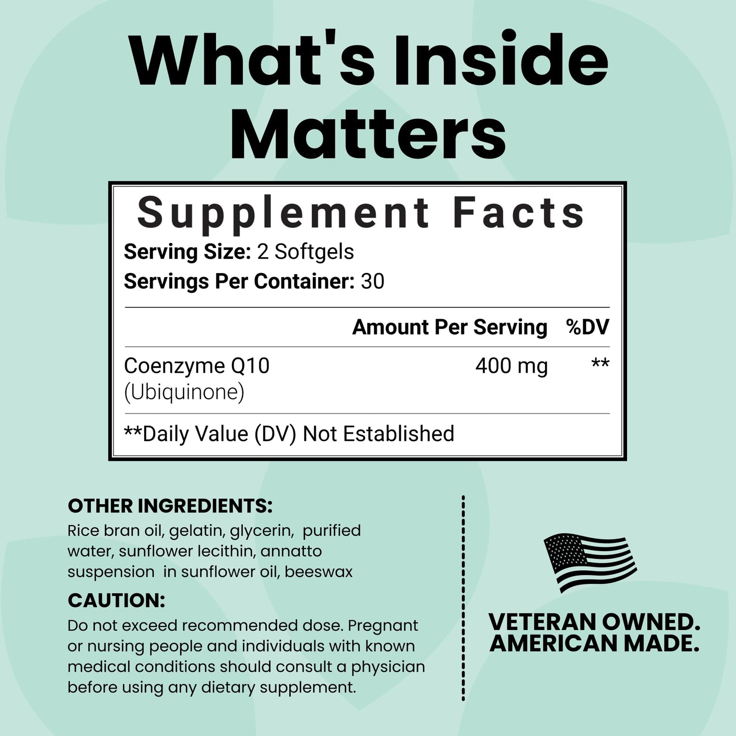 Luma Nutrition CoQ10 400mg Softgels - High-Absorption Coenzyme Q10 - Co Q-10 200mg / 400mg Per Serving - Heart Health - 60 Liquid Softgels - Maple Wellness Supplements