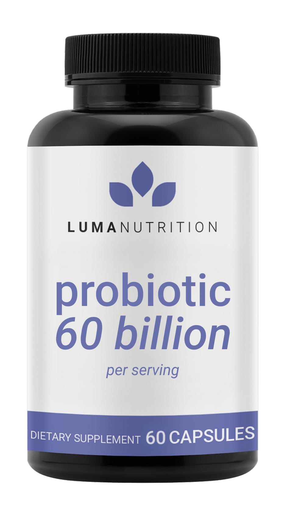 Luma Nutrition Probiotics 60 Billion CFU Per Serving with Prebiotics - Probiotics for Women and Men - Formulated for Digestive Enzyme Health - Maple Wellness Supplements