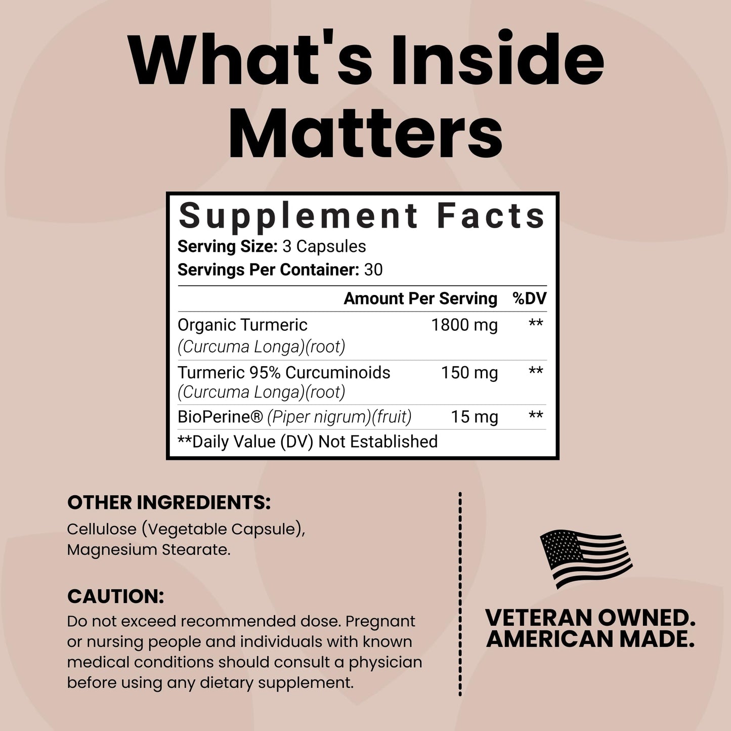 Luma Nutrition Turmeric Curcumin with Black Pepper - 95% Curcuminoids - 1950mg Per Serving - Premium Turmeric Supplement - Maple Wellness Supplements