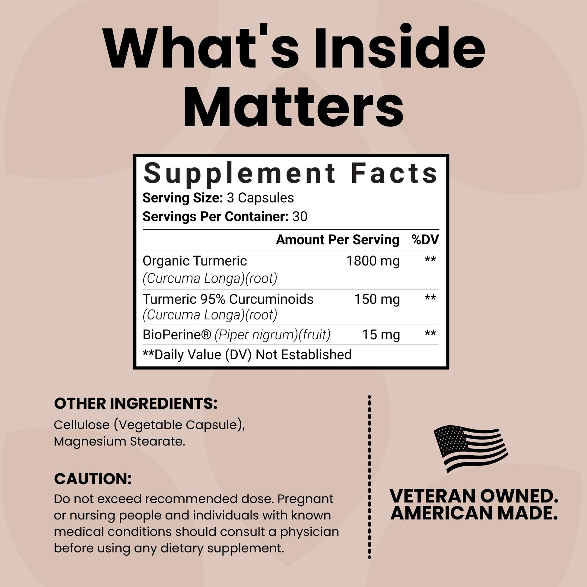 Luma Nutrition Turmeric Curcumin with Black Pepper - 95% Curcuminoids - 1950mg Per Serving - Premium Turmeric Supplement - Maple Wellness Supplements