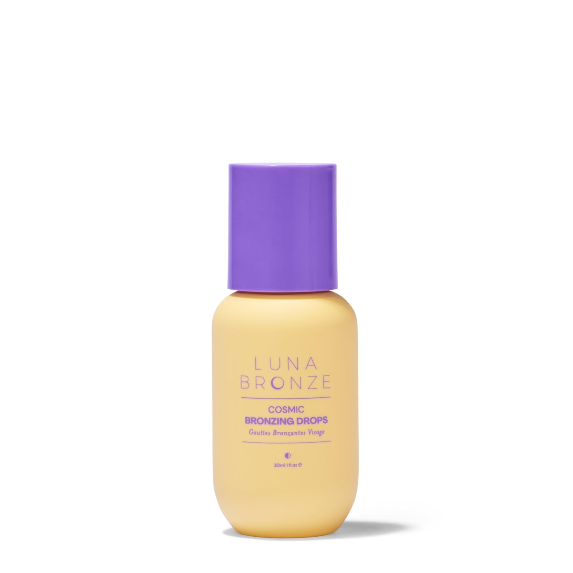 Luna Bronze Cosmic Bronzing Drops | Lightweight, Hydrating & Washable Liquid Bronze Drops | Non-Greasy Formula Enriched with Sodium Hyaluronate & Shea Butter | Responsible Mica (30ml/1.01 fl. oz) - Maple Wellness Supplements