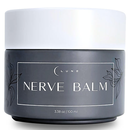 Lune Nerve Balm – Neuropathy Cream for Burning, Tingling & Numbness in Feet & Hands | Natural Nerve Pain Relief Cream with Arnica, Vitamin B6 & Magnesium | 3.4 oz - Maple Wellness Supplements
