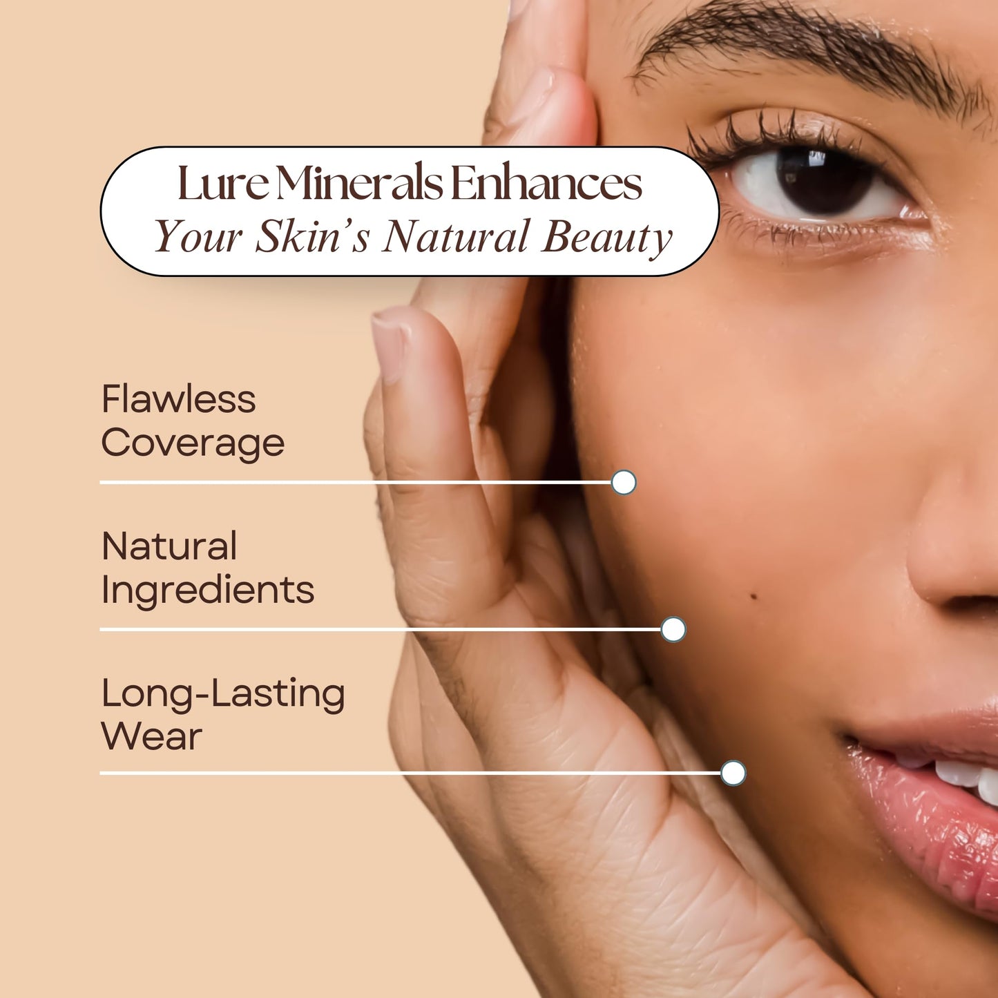 Lure Minerals Bronze warmth All over Face Bronzer (Compare to Bare Minerals) (Warmth) Large 1.oz Jar - Maple Wellness Supplements