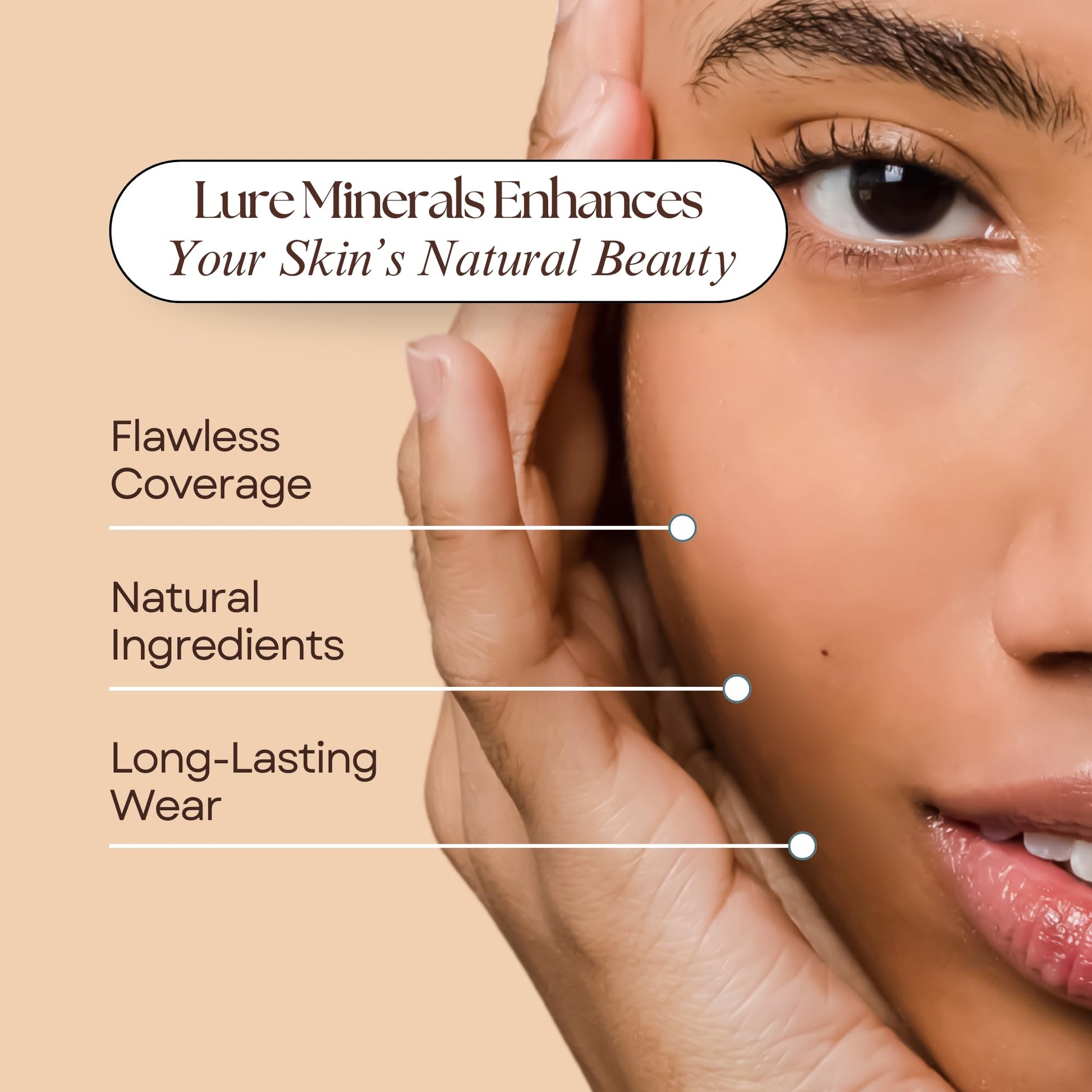 Lure Minerals Bronze warmth All over Face Bronzer (Compare to Bare Minerals) (Warmth) Large 1.oz Jar - Maple Wellness Supplements