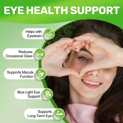 Lutein and Zeaxanthin Supplements, Eye Vitamin & Mineral Supplement, Multivitamin for Vision & Ocular Health with Omega-3, Protect and Enhance Your Eye - Maple Wellness Supplements